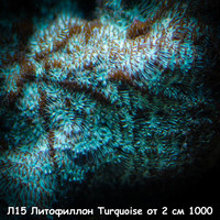 Л15 Литофиллон Turquoise от 2 см 1000